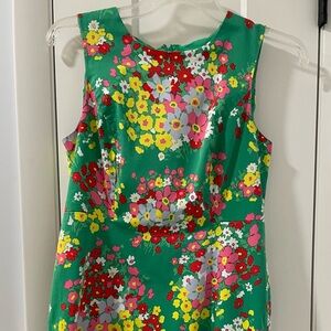 Green Floral Dress from Talbots